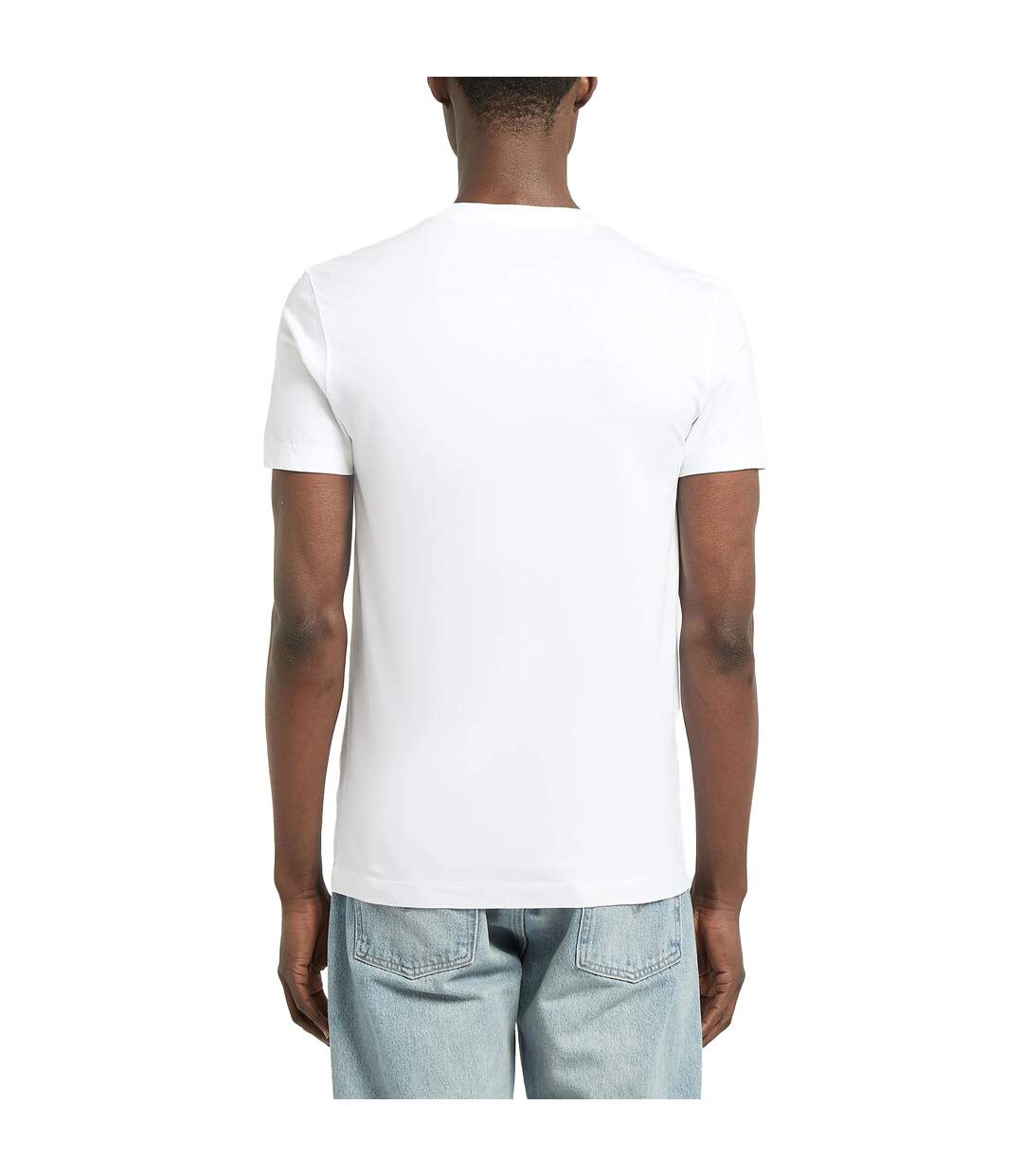 T-shirt essential homme blanc Calvin Klein-2