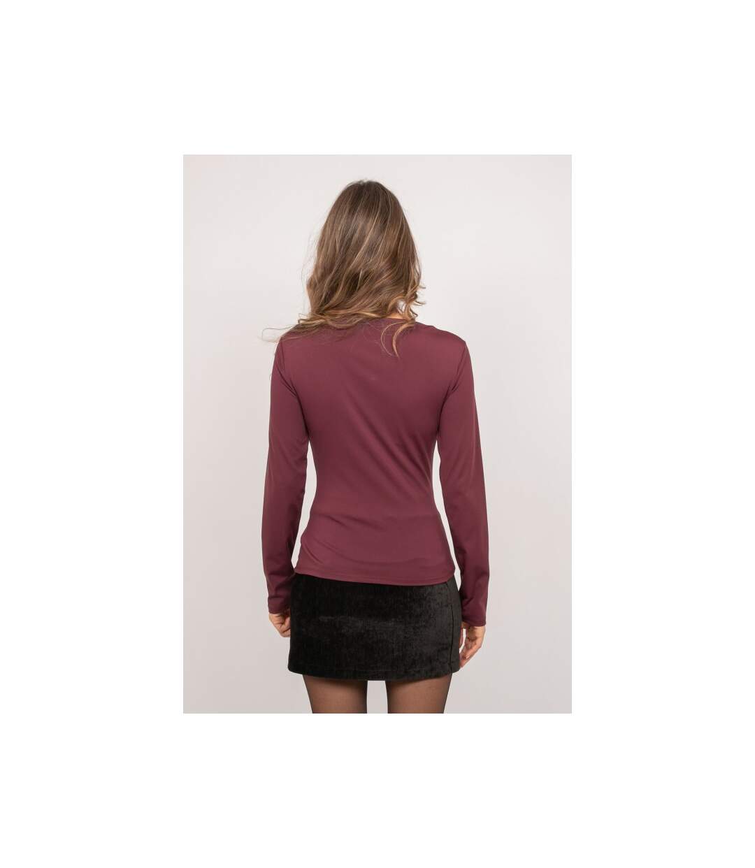 Top drapé anneau doré FALLOW - Dona X Lisa-2