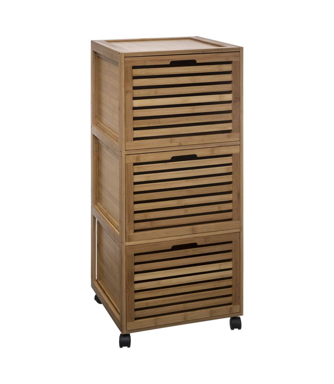 Meuble Sicela en bambou 3 tiroirs - Bois-1