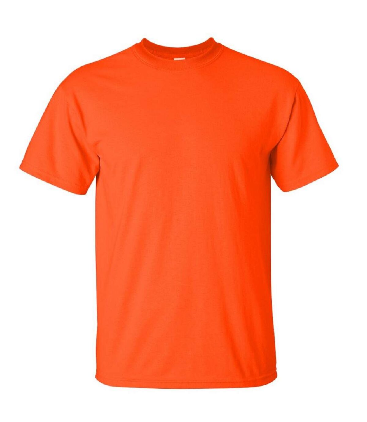 Gildan Mens Ultra Cotton Short Sleeve T-Shirt (Orange) - UTBC475