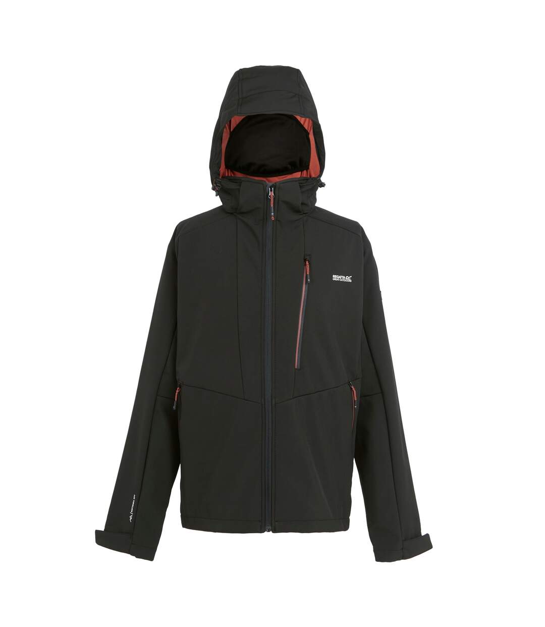 Veste softshell hewitts homme noir / ocre rouge Regatta Regatta