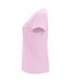 Womens/ladies Capri Short-sleeved T-shirt Light Pink Roly-3