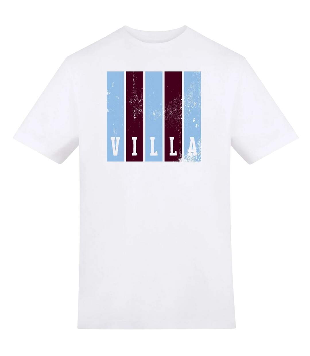 Mens Villa Short-sleeved T-shirt White AWD-2