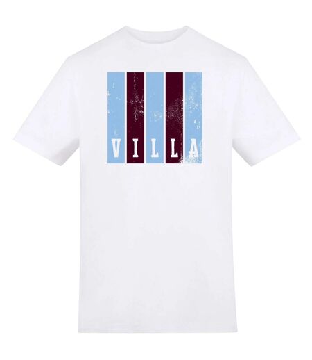 Mens Villa Short-sleeved T-shirt White AWD