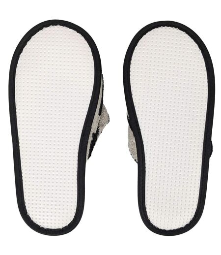 Chaussons de bain collection ZEBRA