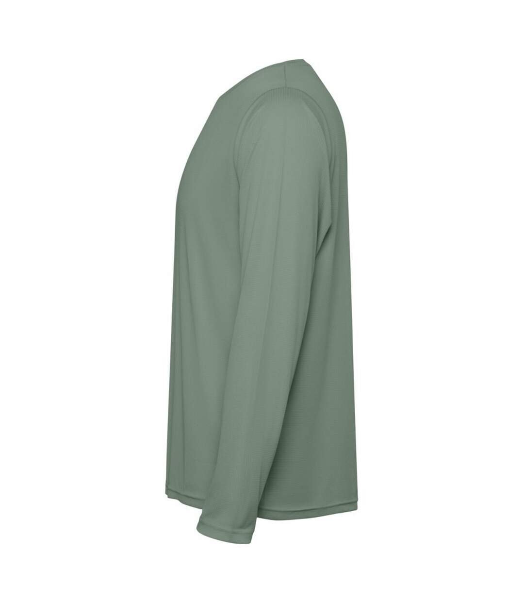 T-shirt Manches Longues Estoril Adulte Vert Laurier Roly-3