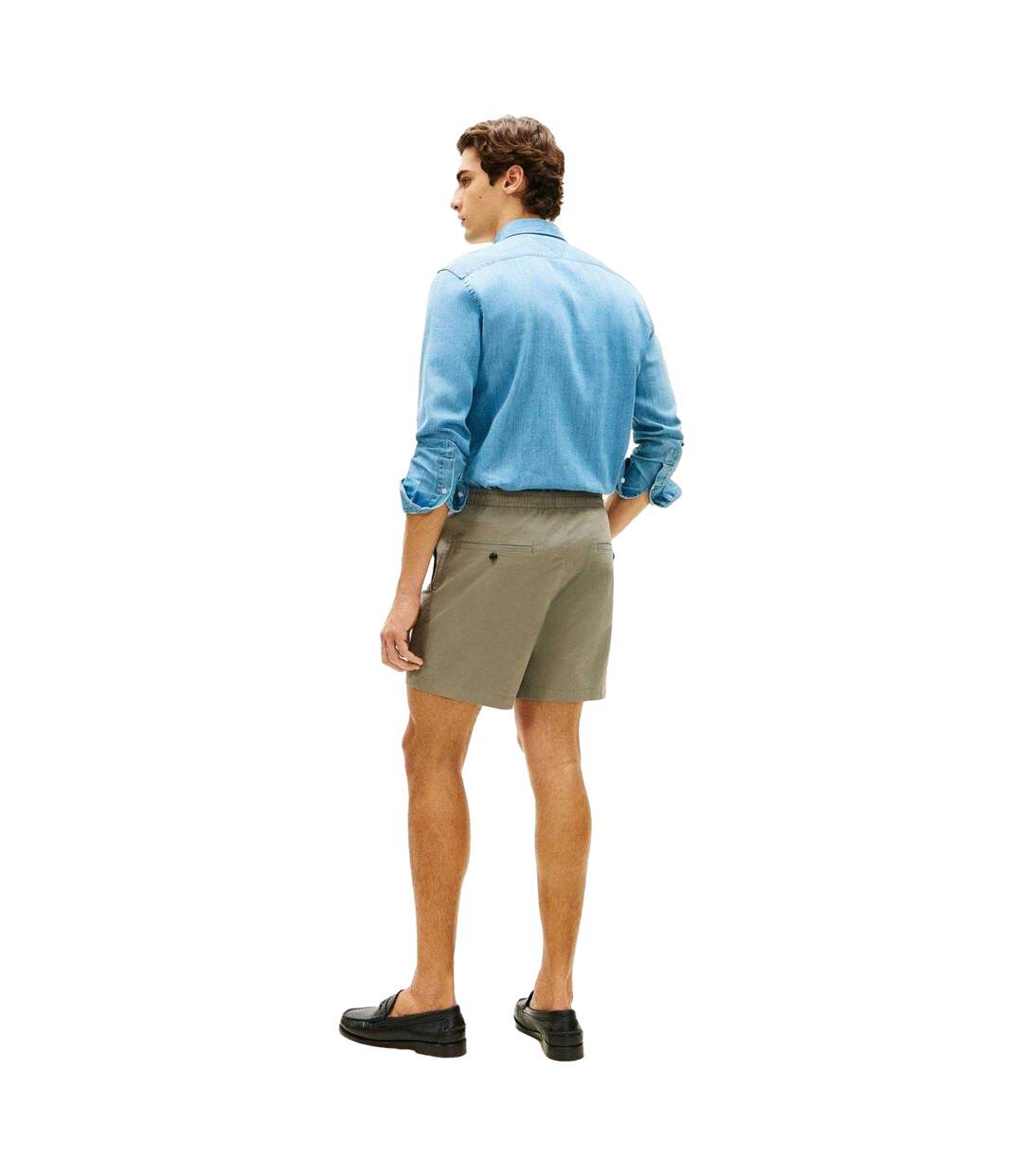 Short Chino Homme Gris Tommy Hilfiger-3