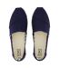 Womens/ladies Alpargata Plus Shoes Navy Toms-3