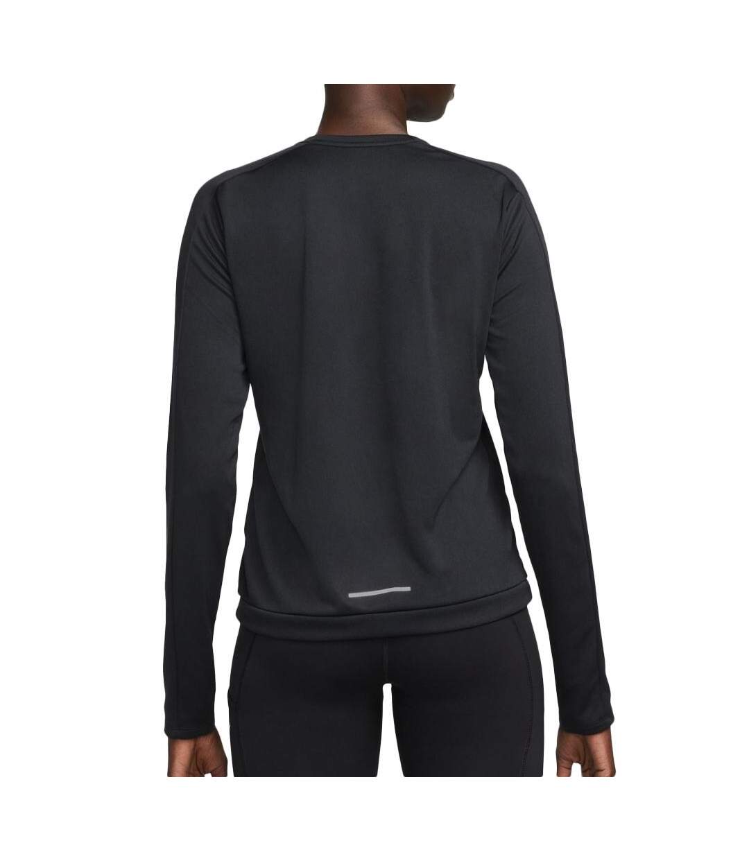 Haut d'entrainement Noir Femme Nike Pacer Crew - M-2