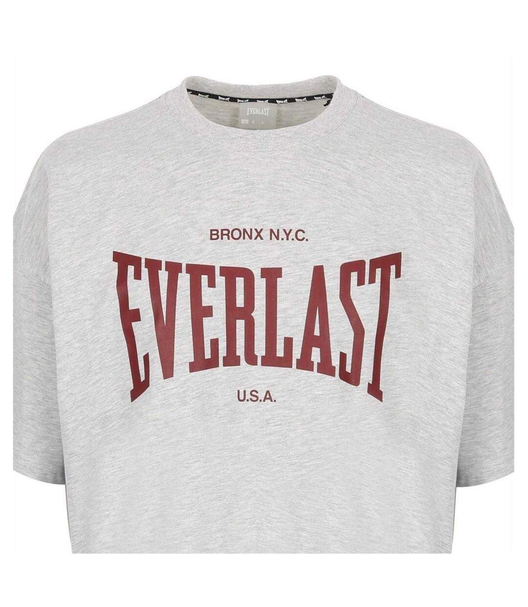 T-shirt Bronx Classic Homme Gris Everlast-3