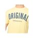Mens Kensby T-shirt Yellow Crosshatch-4
