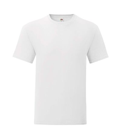 Fruit Of The Loom Mens Iconic T-Shirt (Pack Of 5) (White) - UTPC4369