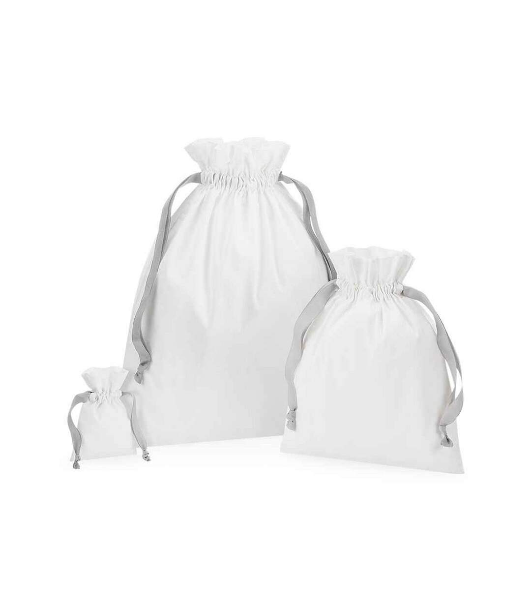Ribbon Cotton Drawstring M Soft White Rose Gold Westford Mill-1