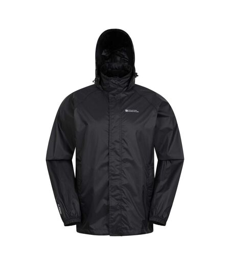 Mens Pakka Ii Waterproof Jacket Black Mountain Warehouse