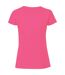 T-shirt ajusté femmes fuchsia Fruit of the Loom