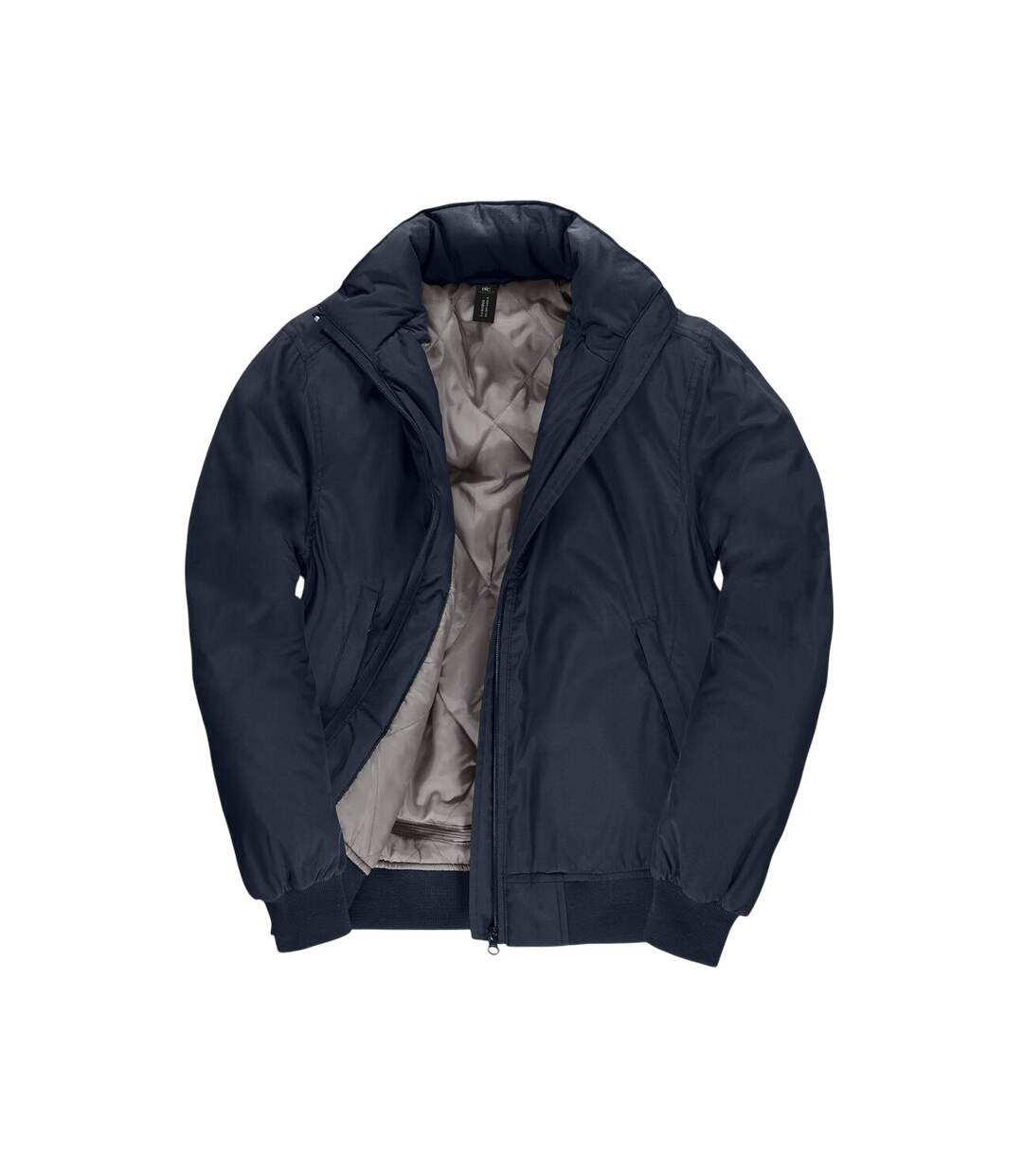 Blouson Aviateur Femme Bleu Marine Gris B&C-1