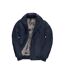 Blouson Aviateur Femme Bleu Marine Gris B&C-1