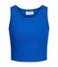 Haut Sans Manches Motif/style Côtelé Femme Bleu JJXX-2