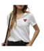T-shirt blanc femme vero moda bitona-1
