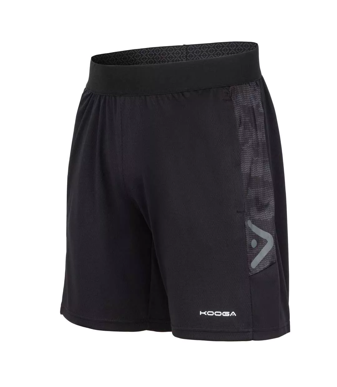 Mens Vortec Shorts Black Camo KooGa-3