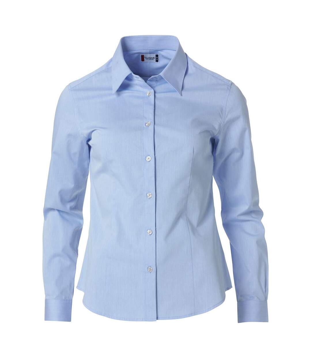 Chemise formelle clare femme bleu clair Clique Clique