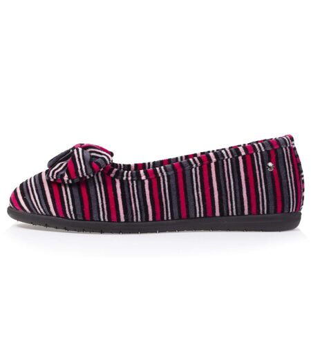 Isotoner Chaussons Ballerines femme semelle everywear™