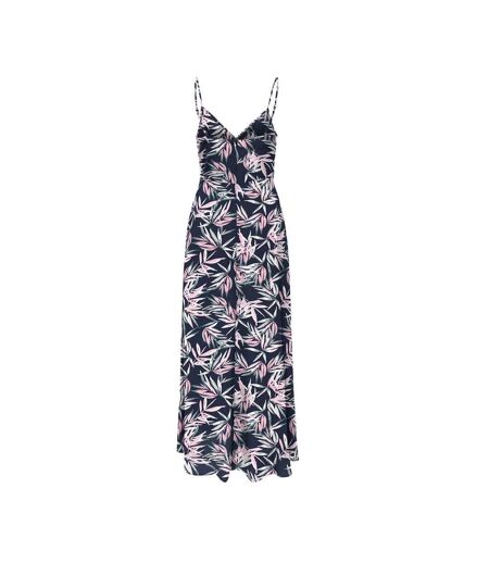 Robe longue marine femme only life vis ada - m