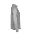 Mens Full Zip Athletic Cardigan Heather Grey Tee Jays-4