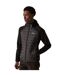Mens Newhill Quilted Hybrid Jacket Black Regatta-1