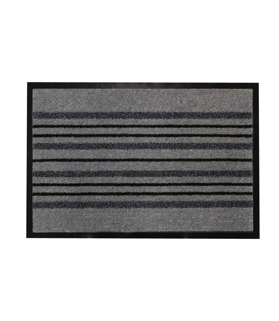 Tapis d'Entrée Anti-Poussière Piano 40x60cm Gris-1