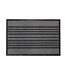 Tapis d'Entrée Anti-Poussière Piano 40x60cm Gris-1