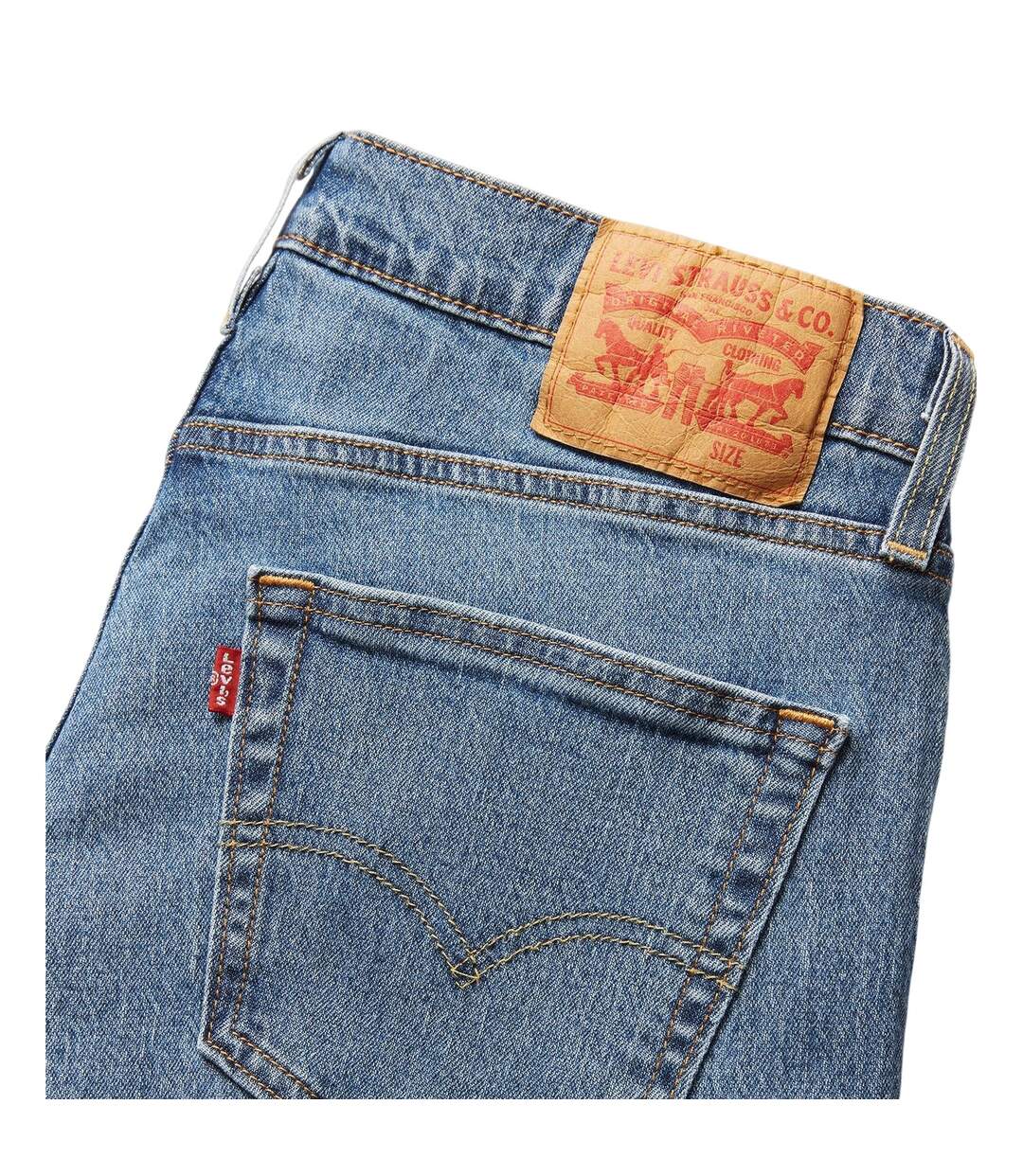 Mens 511 Cotton Slim Jeans Blue Levis-4
