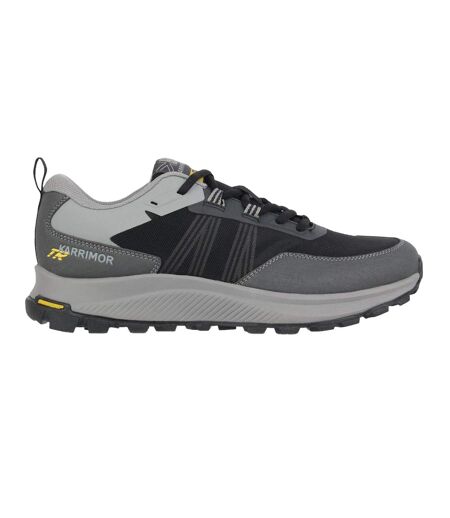 Baskets Course À Pied Homme Noir Anthracite Karrimor