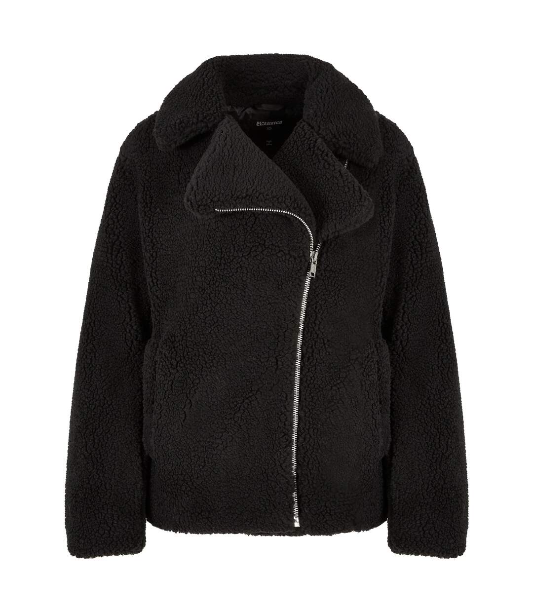 Veste Motard Femme Noir Urban Classics-1