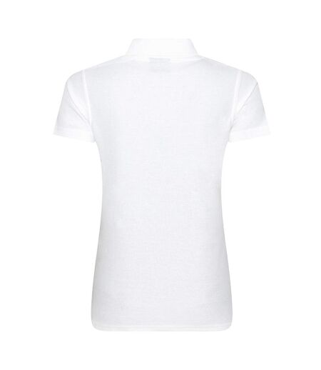 Polo pro femme blanc PRO RTX