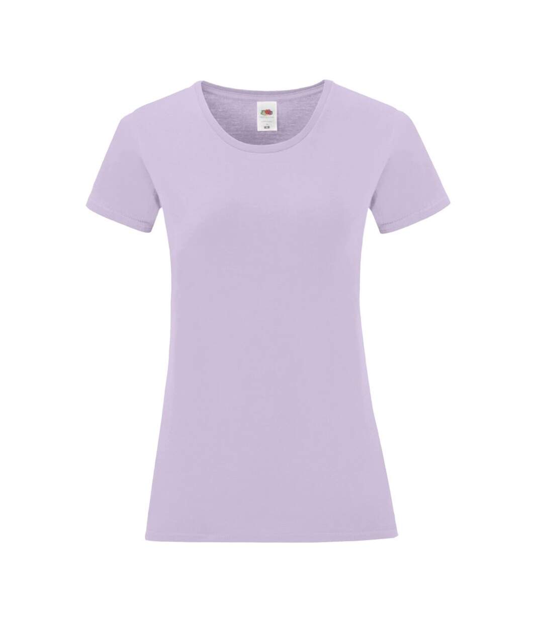 Womens/ladies iconic 150 t-shirt soft lavender Fruit of the Loom-1