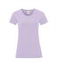 Womens/ladies iconic 150 t-shirt soft lavender Fruit of the Loom-1