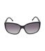 Womens/ladies Square Sunglasses One Size Black Calvin Klein-2