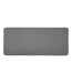 Tapis Déco Tissé Uni Manea 45x120cm Gris-1