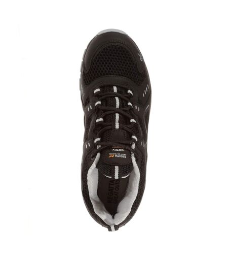Regatta Womens/Ladies Vendeavour Walking Shoes (Black/Cyberspace) - UTRG8964