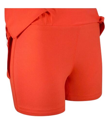 Jupe-short Motif/style Logo Brodé Essential Femme Orange Original Penguin