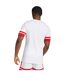 T-shirt Squadra Homme Blanc Rouge Adidas-4