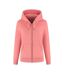 Sweat zippé rose femme superdry essential-1