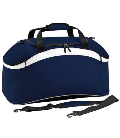 Bagbase - Sac de sport TEAMWEAR (Bleu marine / Blanc) (Taille unique) - UTBC5499