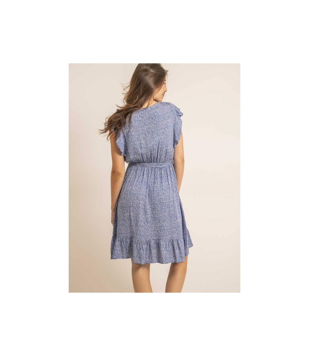 Robe courte motifs ILOFTI - Dona X Lisa-2