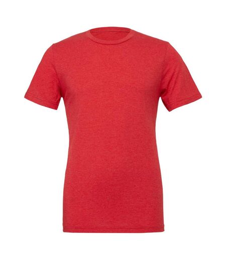 Canvas T-shirt À Manches Courtes Homme Rouge Bella + Canvas