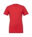 Canvas T-shirt À Manches Courtes Homme Rouge Bella + Canvas-1