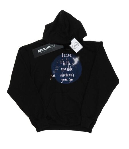 Disney - Sweat à capuche TINKER BELL A LITTLE SPARKLE - Femme (Noir) - UTBI14942