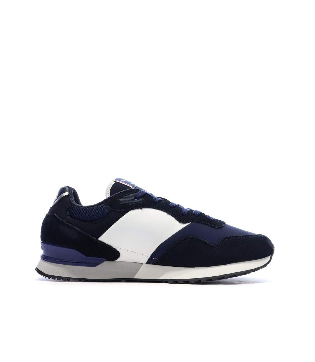 Baskets marine/blanche/bleu homme pepe jeans brit road m-2