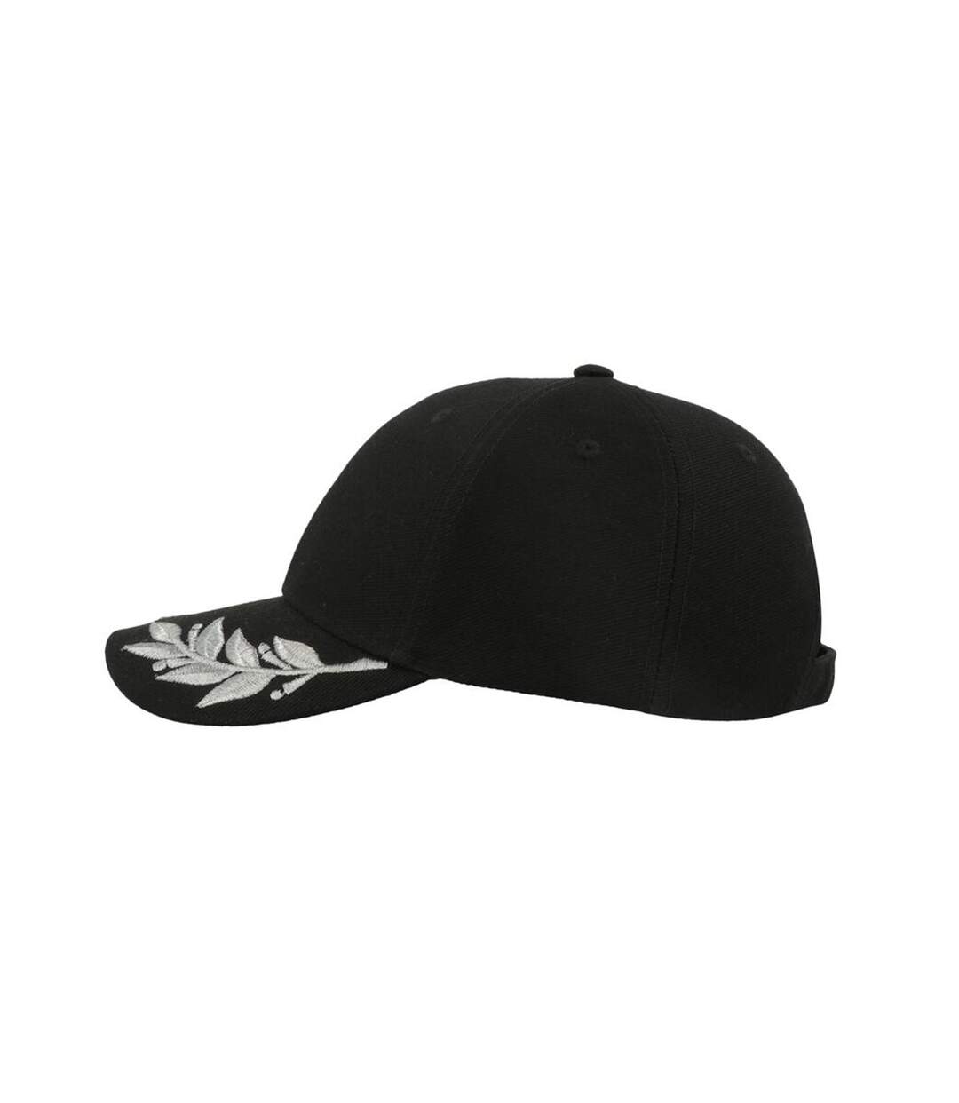 Atlantis Winner Laurel Embroidered Cap (Pack of 2) (Black) - UTAB434-3